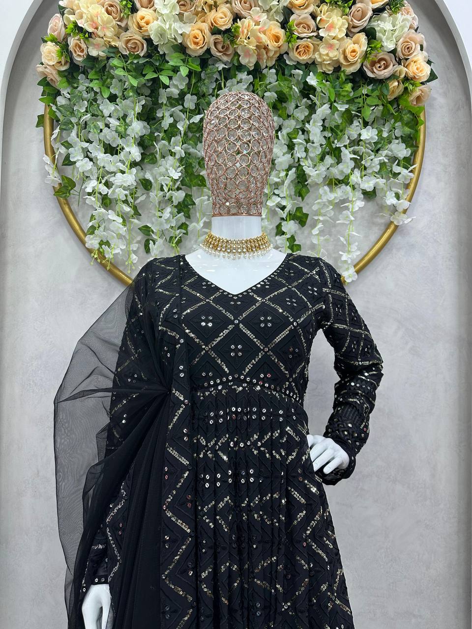 Amazing Embroidered Work Salwar Suit