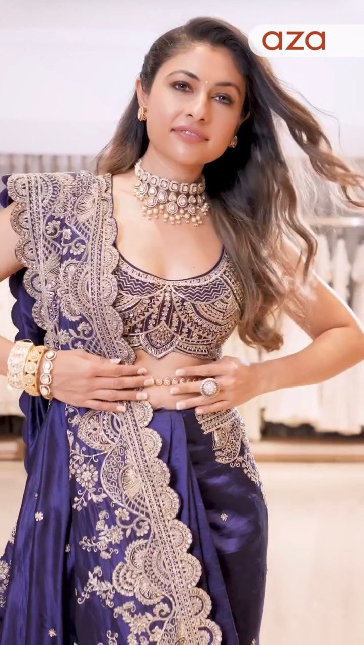 Designer Heavy Codding & Sequebnce Work Saree
