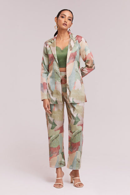Digital Print Co-Ord Set Fully Stiched