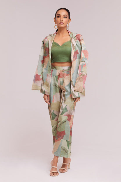 Digital Print Co-Ord Set Fully Stiched