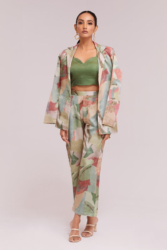 Digital Print Co-Ord Set Fully Stiched