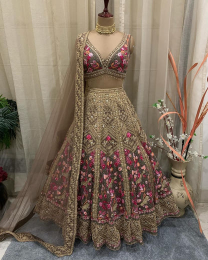 Party Wear Georgette Lehenga Choli