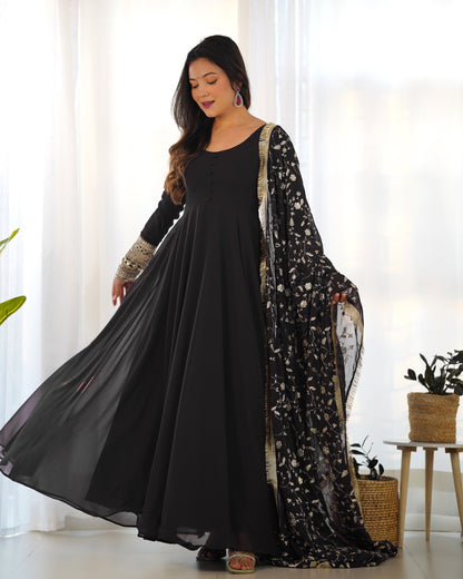 Wedding Wear Stylish Ready To Wear Gown