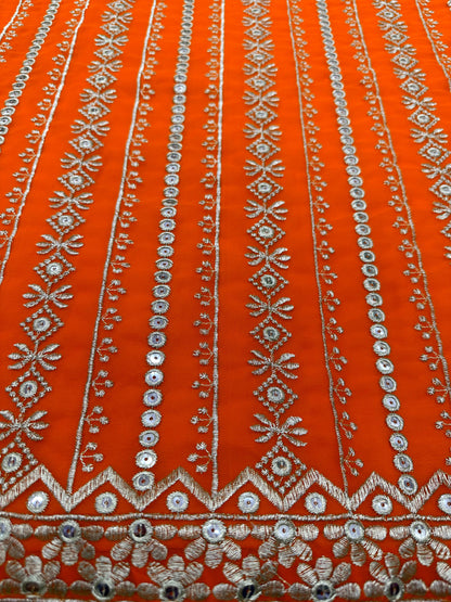 Full Stitched Pakistani Style Straight Cut Ready to Wear Suit