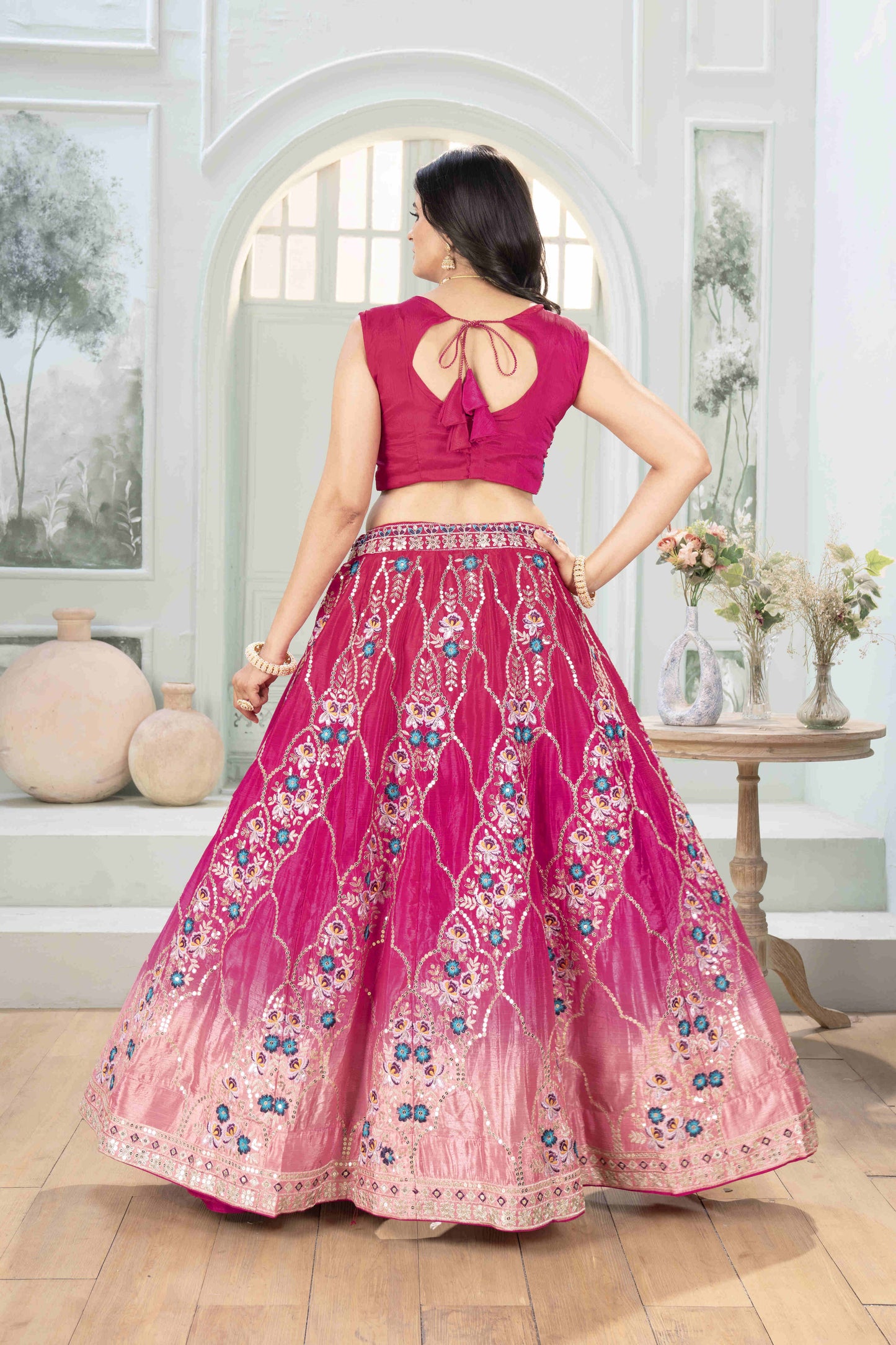 Rose Radiance Lehenga
