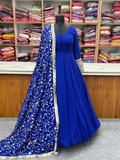 Wedding Wear Stylish Ready To Wear Gown