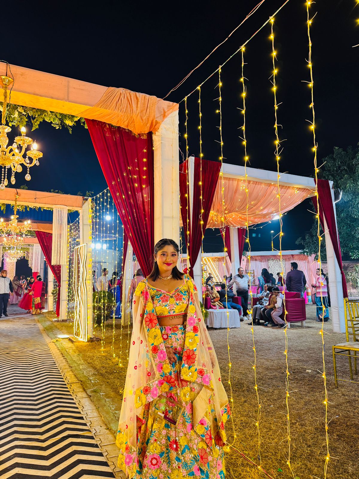 Beautiful Floral Embroidered Work Wedding Wear Lehenga Choli