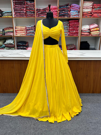 Sauber Pattern Ready to Wear Gown For Girls Wear