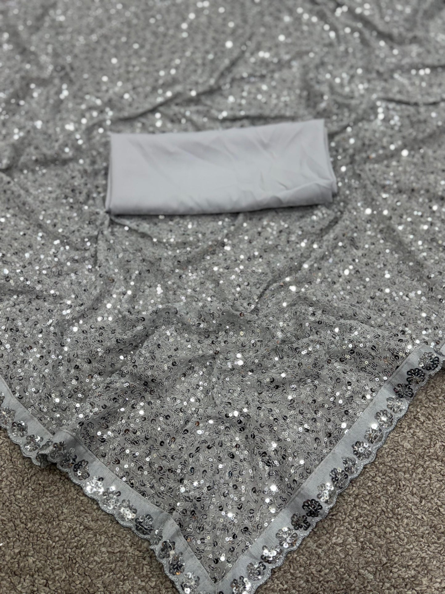 Bollywood Style Sequence Work Saree