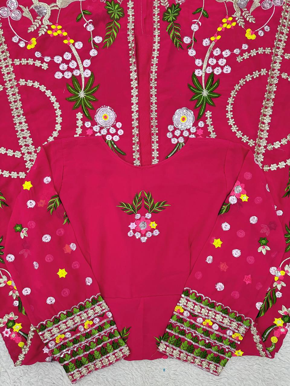 Wedding & Festival Wear Beautiful Top , Lehenga with Dupatta For Woman
