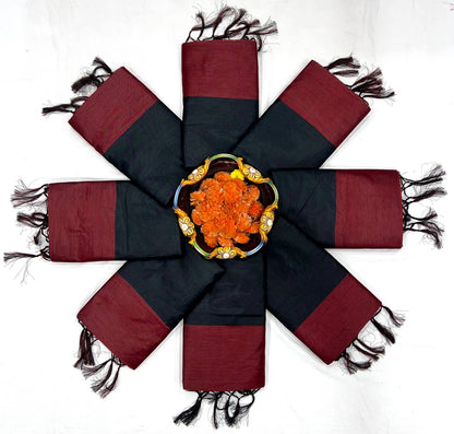 Black Slab Lilan Attractive Charmfull Fancy Saree