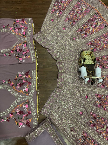 Party Wear Georgette Lehenga Choli