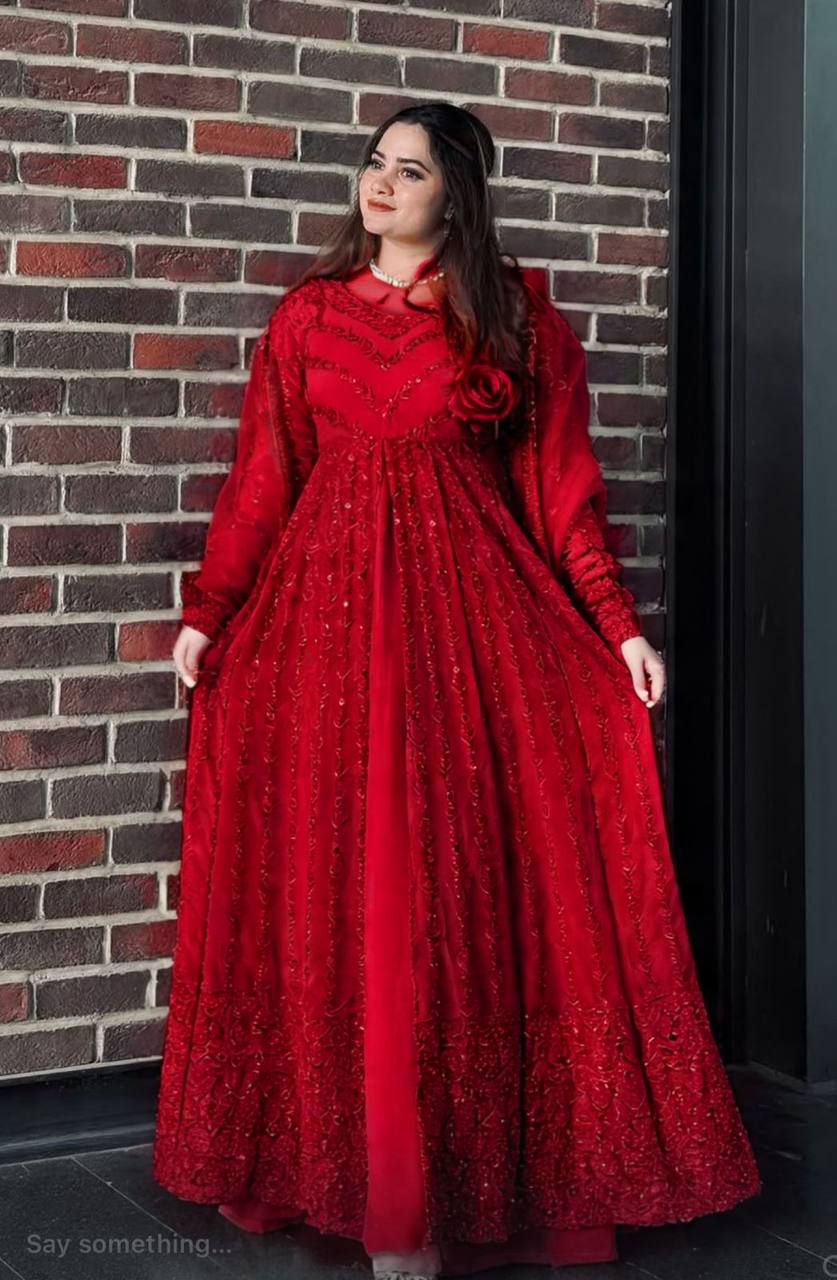 Party Wear Stitched Top With Lehenga Dupatta