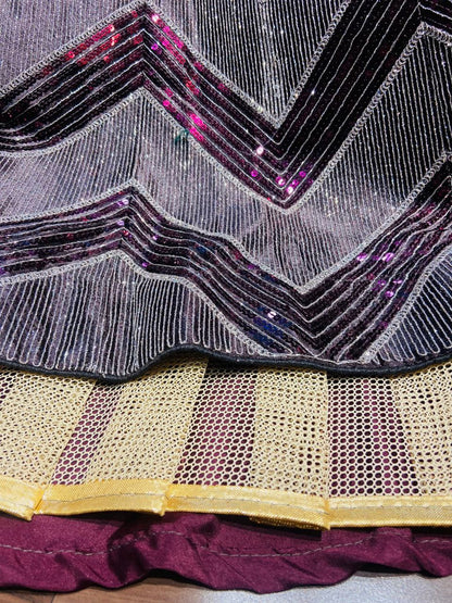 Wedding Wear Sequence Work Lehenga Choli