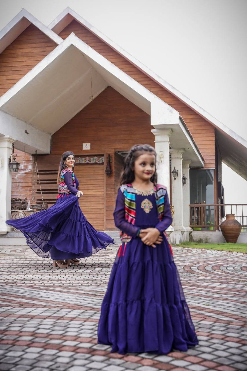 Daughter Mother Ready To Wear Lehenga Choli